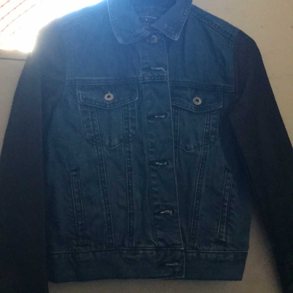 Bycorpus denim/leather jacket